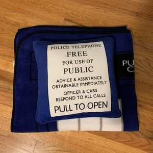 BBC Doctor Who Blanket & Pillow